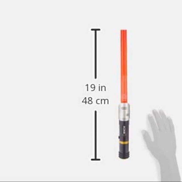 Star Wars Lightsaber Academy Red Lightsaber Toy with Light-Up Extendable Blade - Picture 5 of 5